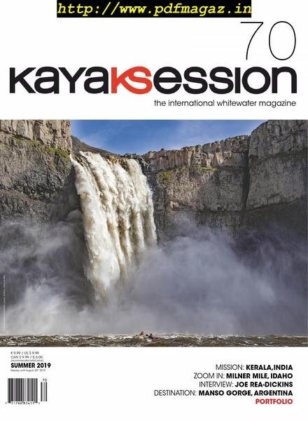 Kayak Session Magazine – May 01 2019 Cover