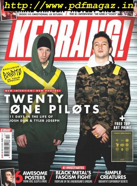 Kerrang! – March 23, 2019 Cover