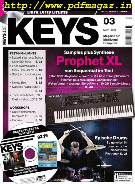 Keys – Marz 2019 Cover