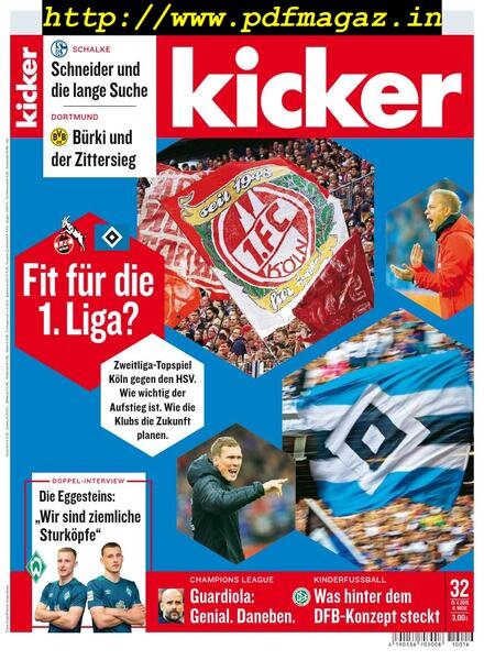 Kicker – 15 April 2019 Cover
