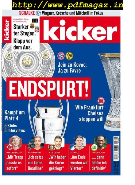 Kicker – 2 Mai 2019 Cover