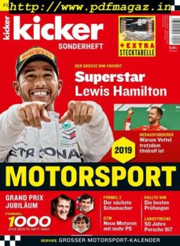 Kicker Sonderheft – Motorsport 2019