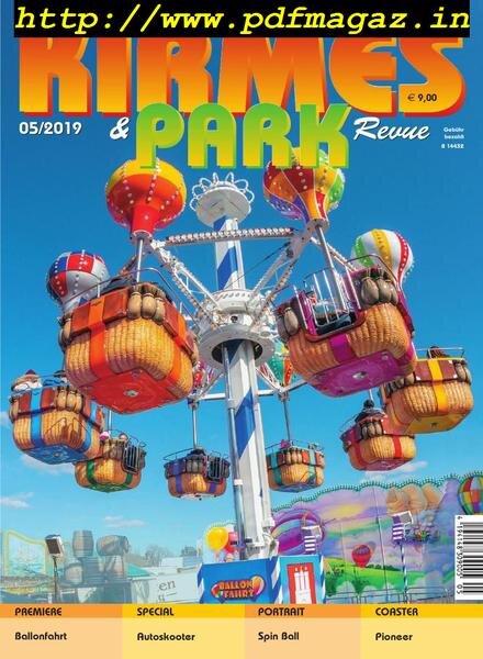 Kirmes & Park Revue – Mai 2019 Cover