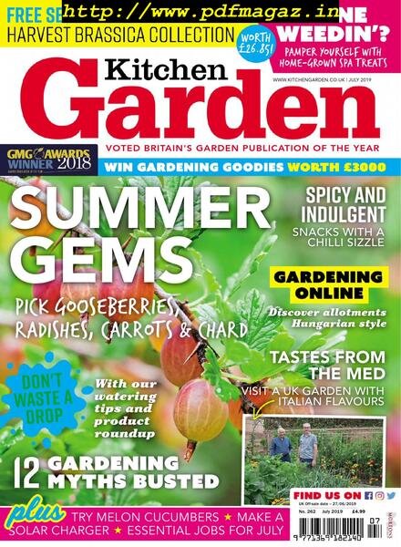 Kitchen Garden – July 2019 Cover