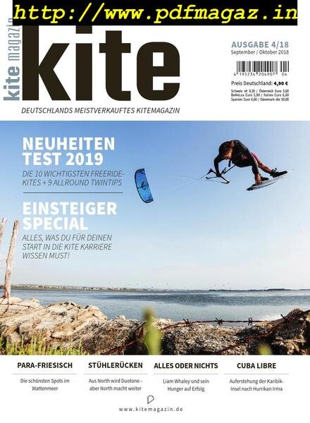 KITE Magazin – September 2018 Cover