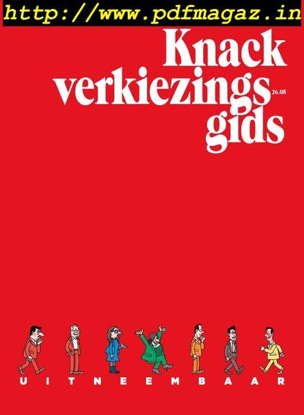 Knack Verkiezings Gids – 26 Mei 2019 Cover