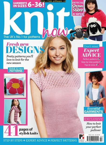 Knit Now – June 2019 Cover