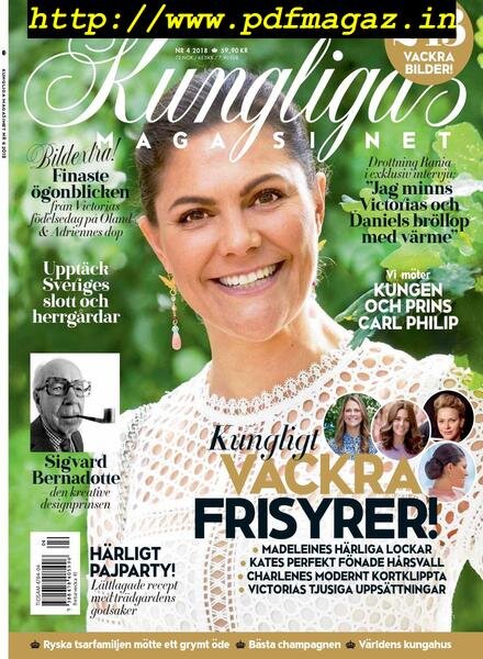 Kungliga Magasinet – augusti 2018 Cover