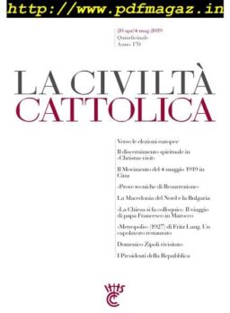 La Civilta Cattolica – 20 Aprile 2019