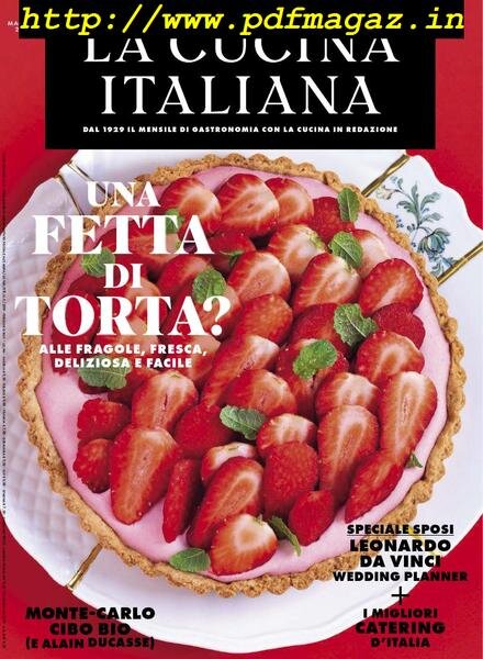 La Cucina Italiana – Maggio 2019 Cover