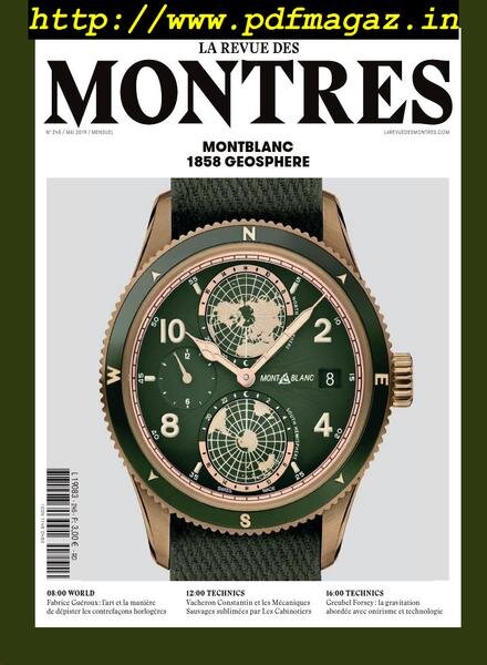 La Revue des Montres – 16 mai 2019 Cover