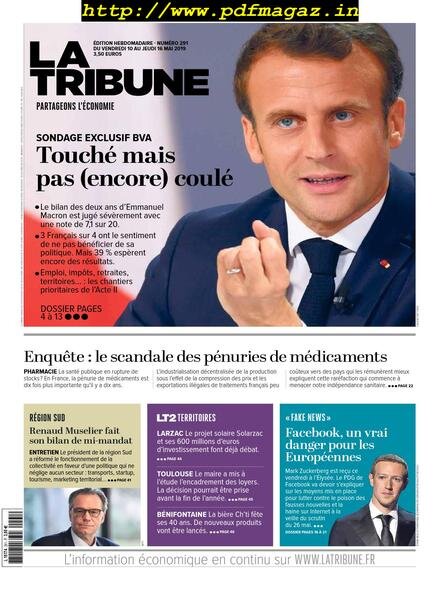 La Tribune – 10 Mai 2019 Cover