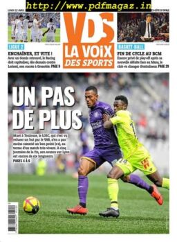 La Voix des Sports Flandres – 22 avril 2019