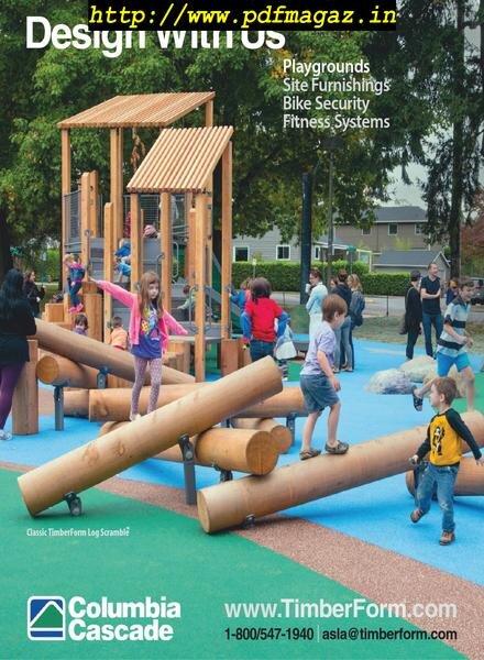Landscape Architecture Magazine USA – April 2019 Cover