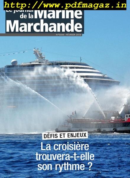 Le Journal de la Marine Marchande – 01 fevrier 2019 Cover