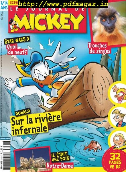 Le Journal de Mickey – 07 mai 2019 Cover