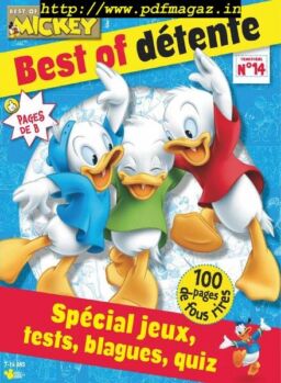 Le Journal de Mickey – – Hors-Serie Best Of – avril 2019