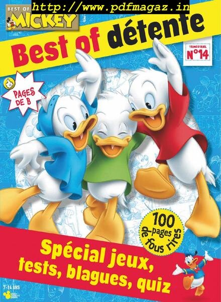Le Journal de Mickey – – Hors-Serie Best Of – avril 2019 Cover