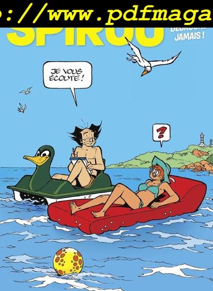 Le Journal de Spirou – 10 Avril 2019 Cover