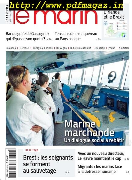 Le Marin – 11 avril 2019 Cover