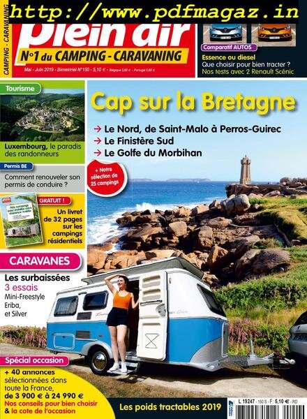 Le Monde du Plein-Air – juin-juillet 2019 Cover