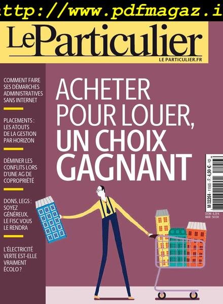 Le Particulier – Avril 2019 Cover