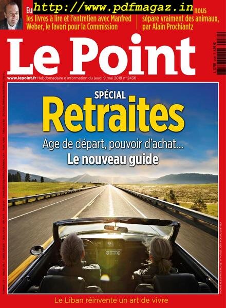 Le Point – 09 mai 2019 Cover