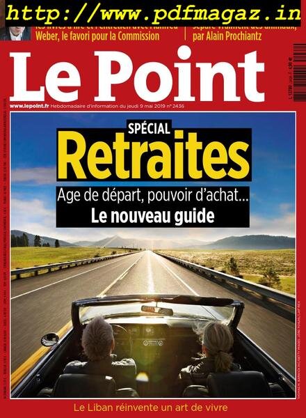 Le Point – 10 mai 2019 Cover