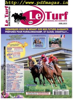 Le Turf – avril 2019