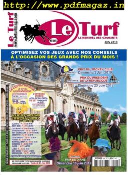 Le Turf – juin 2019