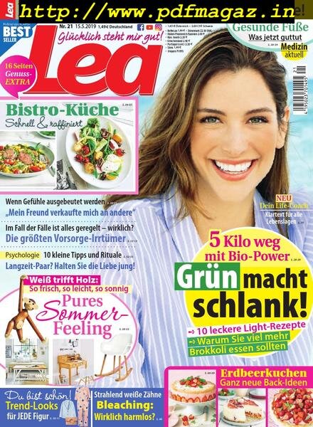 Lea Germany – 15 Mai 2019 Cover