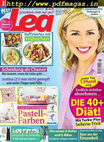 Lea Germany – 24 April 2019 Cover