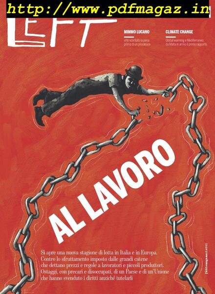 Left – 26 Aprile 2019 Cover