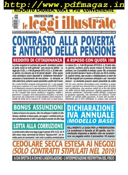 Leggi Illustrate – Febbraio 2019 Cover