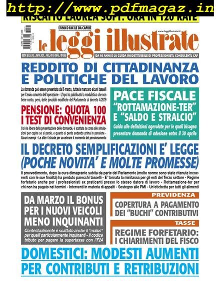 Leggi Illustrate – Marzo 2019 Cover