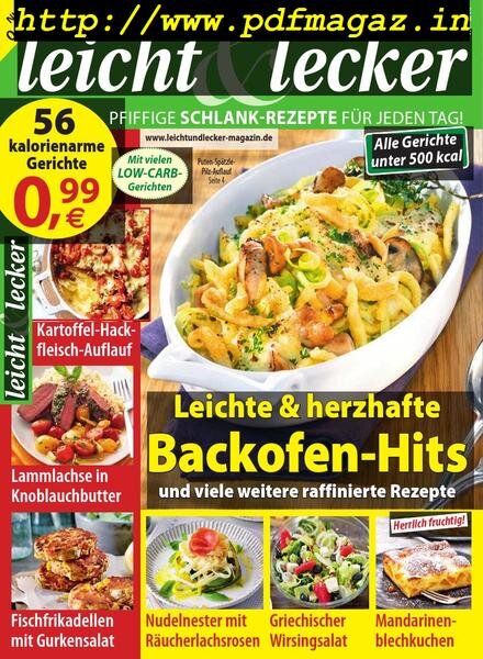 Leicht & Lecker – Marz-April 2019 Cover