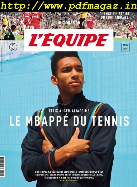 L’Equipe Magazine – 11 Mai 2019 Cover