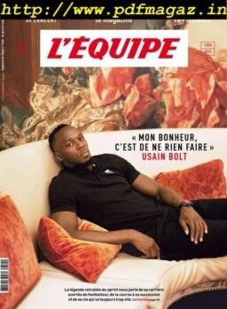 L’equipe Magazine – 13 Avril 2019