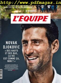 L’equipe Magazine – 27 Avril 2019