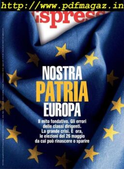 L’Espresso – 19 maggio 2019
