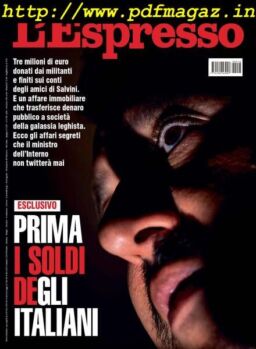 L’Espresso – 28 Aprile 2019