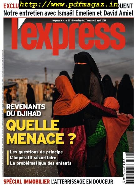 L’Express – 27 mars 2019 Cover