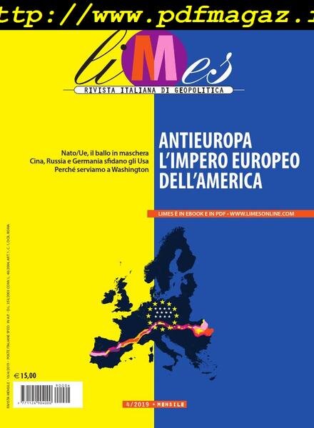 Limes – Aprile 2019 Cover
