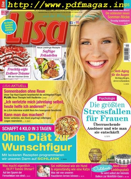 Lisa – 16 April 2019 Cover