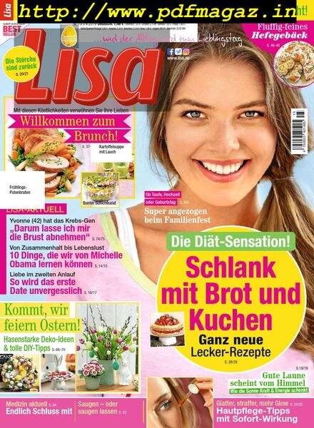 Lisa – 4 April 2019 Cover
