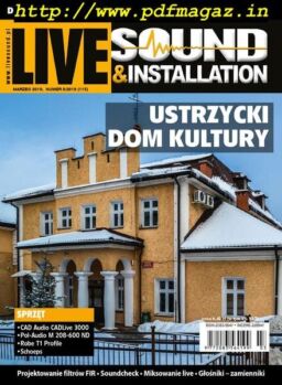 Live Sound & Installation – Marzec 2019