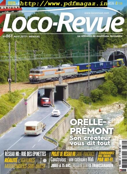 Loco-Revue – avril 2019 Cover