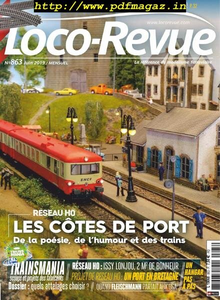 Loco-Revue – juin 2019 Cover