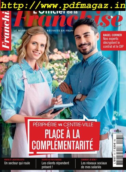 L’Officiel de la Franchise – mai 2019 Cover