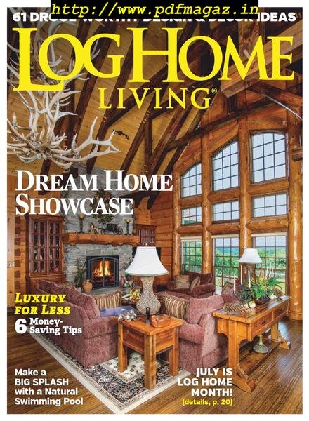 Log Home Living – June 2019 Cover